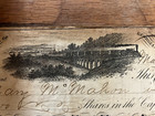  rare  1881 South Western Railroad Railway Stock Certificate -savannah  Georgia