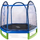 Kids My First Trampoline Hexagon Safety Net Padded Spring Cover Backyard Fun New