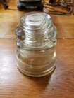 Vintage Antique Hemingray No 42 Clear Glass Insulator   7 