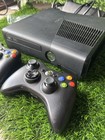 Microsoft Xbox 360 S Slim Model 1439 4 Gb Console   2 Controllers  Power Cable