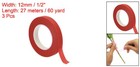 3pcs Floral Tape 1 2  X 30 Yard Flower Wrap Adhesive Tape For Wrapping Red