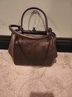 Vtg Leather Purse Native American Buffalo Head Nickle 