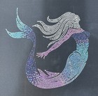 Rhinestone Design  mermaid  Iron On Transfer Hot Fix  Bling 21058 bulk 3 Pieces 
