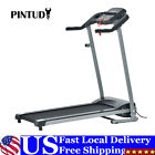 Us Folding Treadmill Electric Running Fitness Jogging Machine W incline For Home