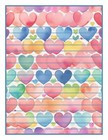 25 Sheets Decorative Paper Letter Writing Paper Color Stationery - Cute  03