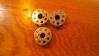 Lot Of 18 Vintage Metal Sewing Machine Bobbins Mixed Class 15 Style W  Thread