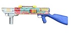 Vintage Tom Corbett Space Cadet Tin Litho Toy Submachine Gun Rifle Marx Wind Up