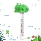 Floating Pool Thermometer  Large Display With String Easy To Read  Shatter Resis