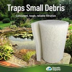 Classic Koi Pond Filter Pad Fine White Bulk Roll Pond Filter Media Ultradurable 