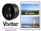 2-pc Pro Hi-def Telephoto   Wide Angle Lens Set For Canon Powershot Sx520 Hs