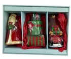 The White Barn Candle Co Christmas Candle North Pole Trio Set Figural New