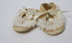 Vintage Baby Shoes Mrs  Day s Ideal Baby Ruffle Crib Shoes Size 1
