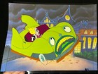 Beetlejuice Animation Cel Cartoons Production Art Background 1989 Vintage I17