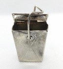Vintage Tiffany   Co Sterling Silver Chinese Take Out Trinket Pill Box
