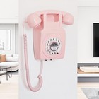 Retro Landline Telephone  Artisam Classic Corded Wall Phone  Vintage Old Fashion