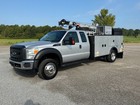 2015 Ford F550 Mechanics Truck 7500lb Crane Service Truck Utility Truck Imt Tool
