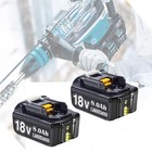 2pack For Makita 18volt 8 0ah Lxt Li-ion Battery Bl1860b Bl1830 Bl1850   Charger
