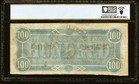 T-65  100 1864 Confederate States Banknote Civil War Confederacy  Pcgs Ch Vf 35
