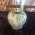 Scalamandre Maison By Port 68 Balinese Peacock Turquoise Porcelain Jar