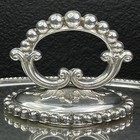 Antique Serving Platter Dish Silver Plated Plate Bowl Silver Plated