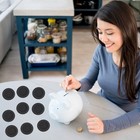 20 Pcs 5 Sizes Rubber Piggy Bank Stopper Saving Box Plug For Coin Bank Saving