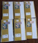 Lot Of 6 Vintage Accent Super Stretch Pantyhose Style White Color One Size New