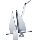 Fluke Style Anchor Kit 13lbs Hot-dipped Galvanized Steel Fluke Anchor 7 9  Chain
