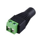 5pcs Easy Female Connectors For Led Strip Light 3528 5050 To Link Adapter Power