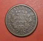 1808 Draped Bust Half Cent  vg   free S h After 1st Item 