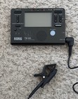 Korg Tm-60 Combo Tuner Metronome Black Digital Tuner Works Great  