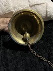 Antique Nautical Brass Ship Bell Heavy Duty Brass Anchor Brass Hanging Bell