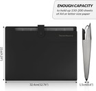 Skydue 8-pocket A4 Expanding Accordion File Folder Black Office School