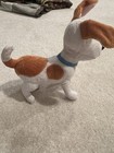 Toy Factory Max The Secret Life Of Pets Dog 8    Plush Stuffed Animal White Brown 