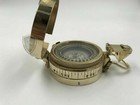 Nautical Antique Brass Prismatic Military Compass Marine Engineering Pocket Gift