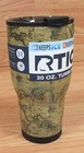 Genuine Rtic 30 Ounce Atlas Themed Hydro Dipped Tumbler Cup W  Flip Top Lid  New