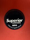 Superior Brand Glass Jars Dispensary Las Vegas Nevada Set Of Four  empty 