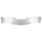 11  Stainless Steel Drop Sunvisor Flat Windshield Fit Mack Ch Cx Granite Vision