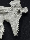 1979 Flying Pheasants Belt Buckle Vinegarroon Foundries Fine Pewter 