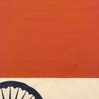 Vintage Linen India Flag Cloth Antique Old Sewn Cloth Nautical Ashoka Chakra