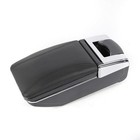 Rotate Armrest Storage Box Center Console Holder For Versa Tiida Latio 2007-2011
