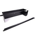 18 Inch Paper Roll Dispenser And Cutter - Heavy-duty Wall Mountable  Non Slip   