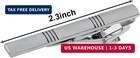 4 Pcs Stainless Steel Tie Clips For Men Classic Tie Bar Clip For Formal Business