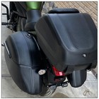 Pu Leather Motorcycle Tour Trunk Tail Box Luggage Pack For Harley Yamaha Suzuki