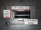Repro Yamaha Keyboard D-cell Battery Cover Door Portable Synth Psr   Djx