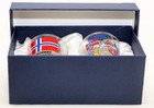 Norway Souvenir Boxed Shot Glass Set  set Of 2 