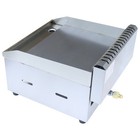 Lp Gas Counter Top Gas Griddle Stainless Steel Gas Stove Frying Pan Grill Pan