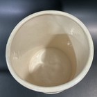 Vintage 1968 Ceramic Canister Set Iridescent Pearl Glaze Kitchen Jars Milk Set 3