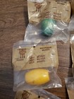 Lot Of 12 Vintage Retro Macrame Wood Craft Large Beads