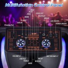 Dual 15   Portable Bluetooth Speaker W  2 Mic Pa Loud Speaker Karaoke Dj Party
