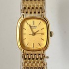 Working Seiko Vintage Wristwatch Gold Square Elegant